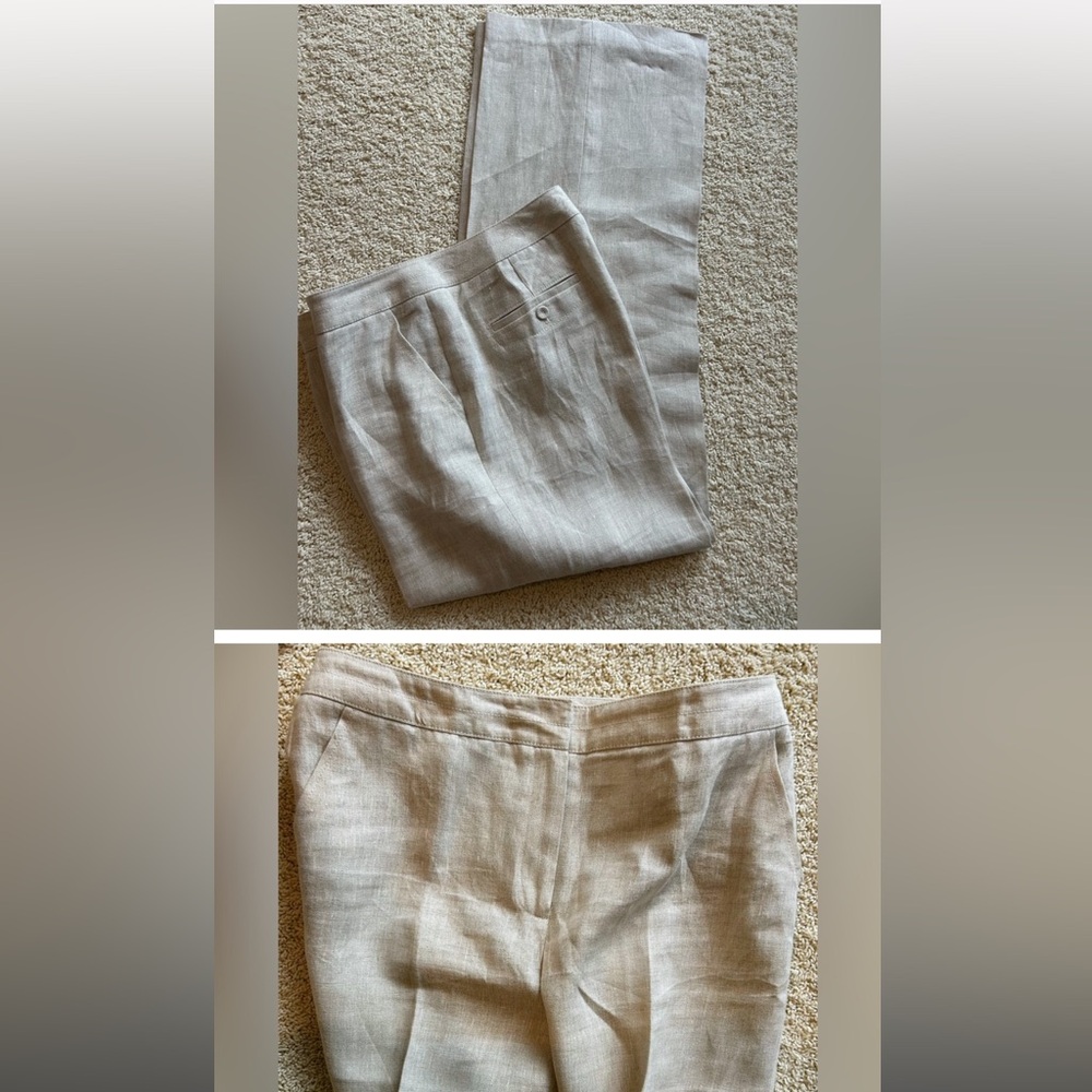 Talbots Linen Pants -14 Womens